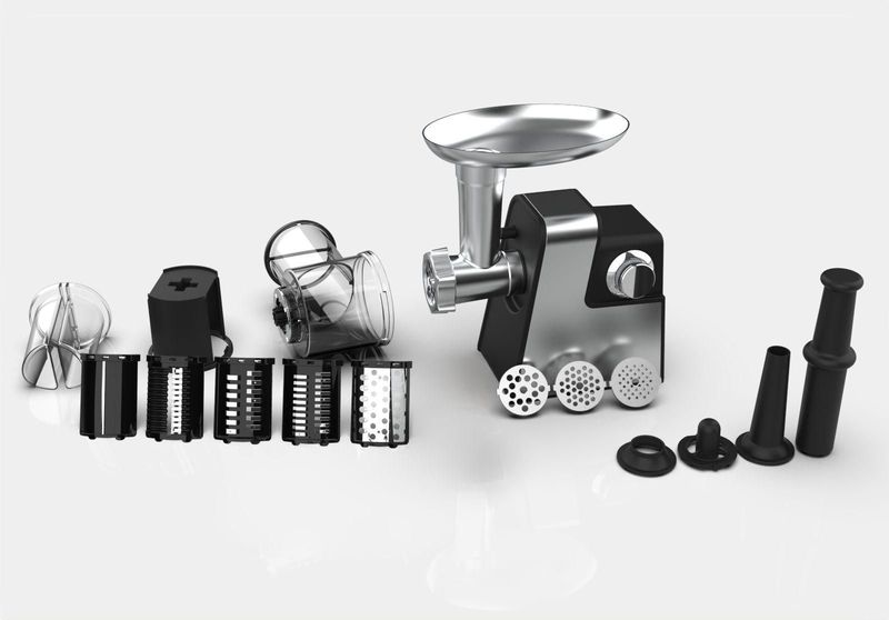 Electric Meat Grinder Sausage Stuffer With Sausage Tube And Kubbe Kit