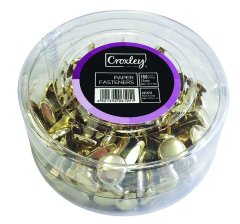 Croxley Paper Fasteners 38mm (Pack of 100)