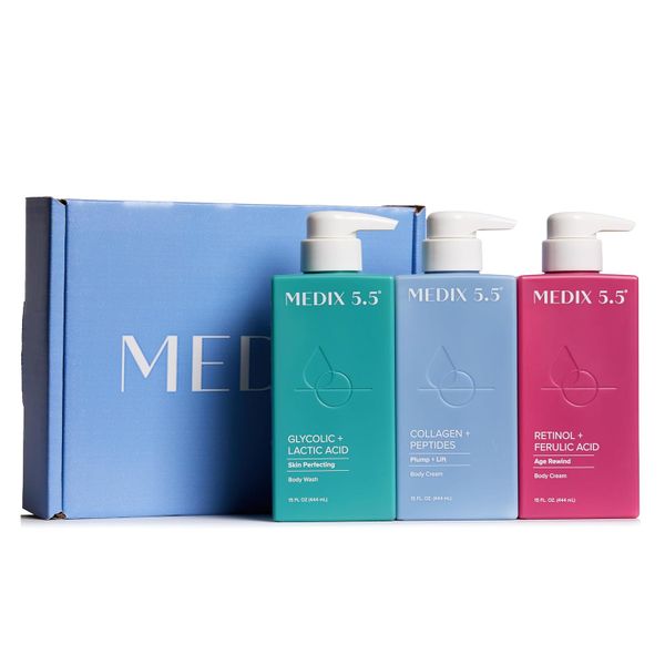 MEDIX Smooth and Firm 3 Piece Body Care Set