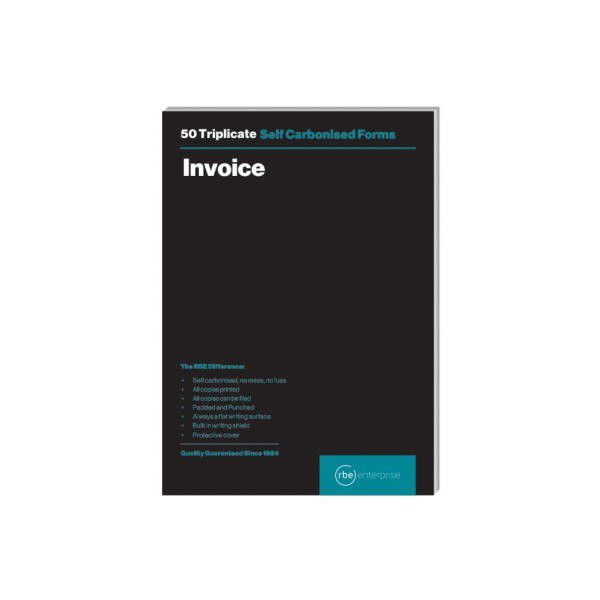 RBE: Invoice Triplicate Pads -A5