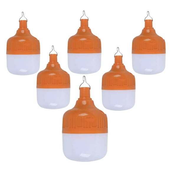 Portable Rechargeable Load Shedding Light - Indoor &amp; Outdoor - 6 Pack