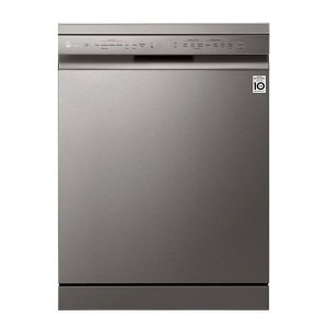 LG A++ Silver QuadWash Dishwasher with True Steam DFB425FP
