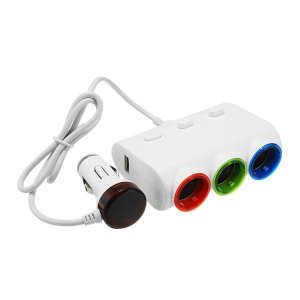 Dual USB One Point Three Cigarette Lighter Charger