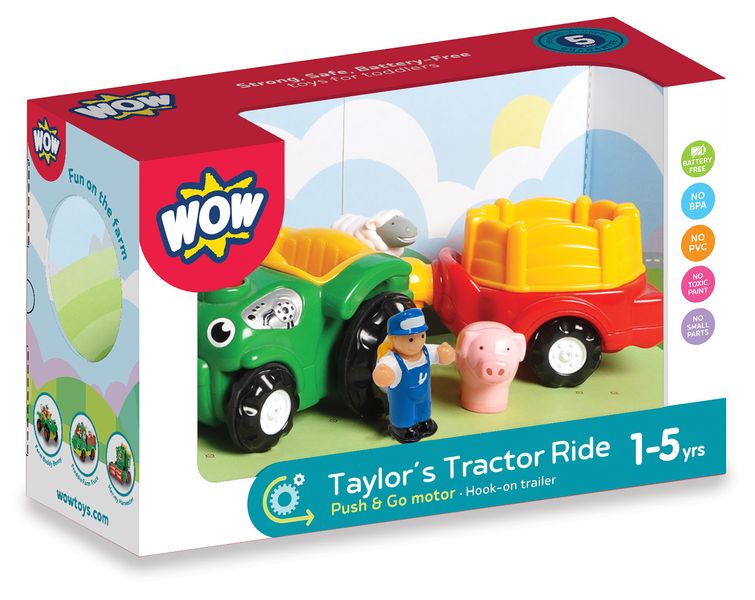 Wow Toys Taylor's Tractor Ride