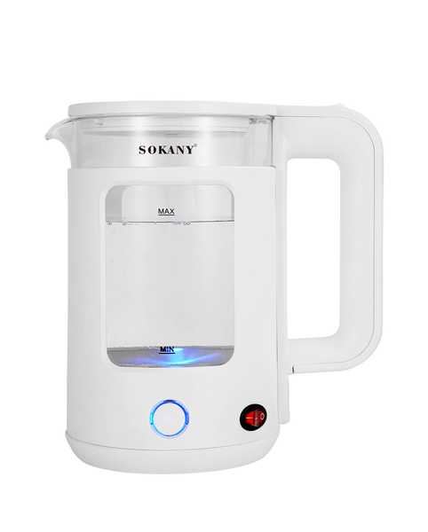 Sokany 2.2L Smart Glass Electric Kettle