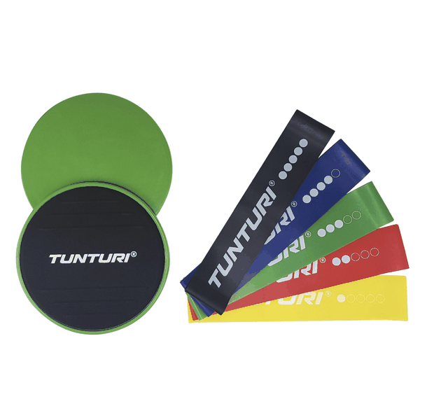 Tunturi Resistance &amp; Core Sliders Set