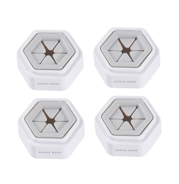 Sophie Moda - Self-Adhesive Push Hand Towel Hooks Kitchen and Bathroom (4 Piece)