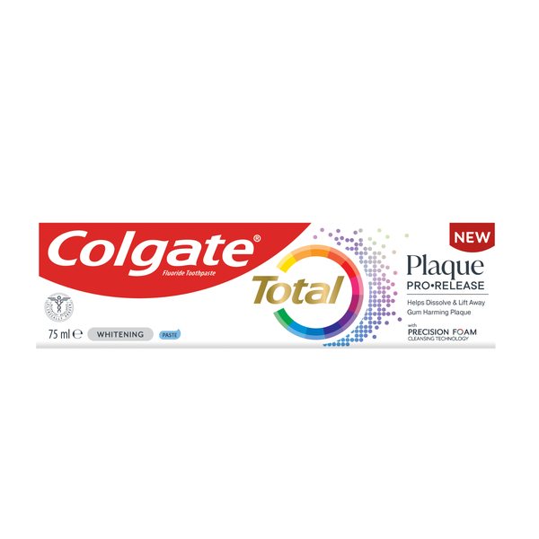 Colgate Total 12 Plaque Release Whitening Toothpaste - 75ml