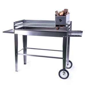 TP Mobile Braai 900 with Coalmaker - Stainless Steel