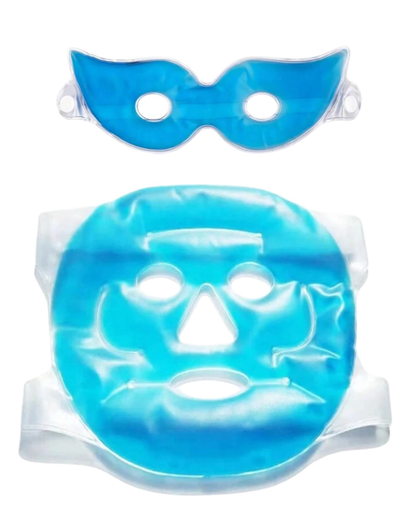 Beauty Health Migraine Relief Anti Agin Gel Face &amp; Eye Mask Set
