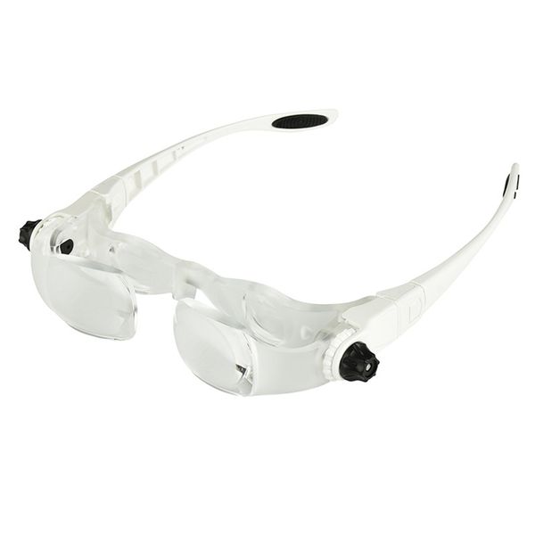 Portable 4X Head-Mounted Magnifier Reading Glasses