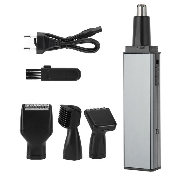 Sportsman 4 in 1 Rechargeable Nose Hair Trimmer Shaver for Men EU Plug