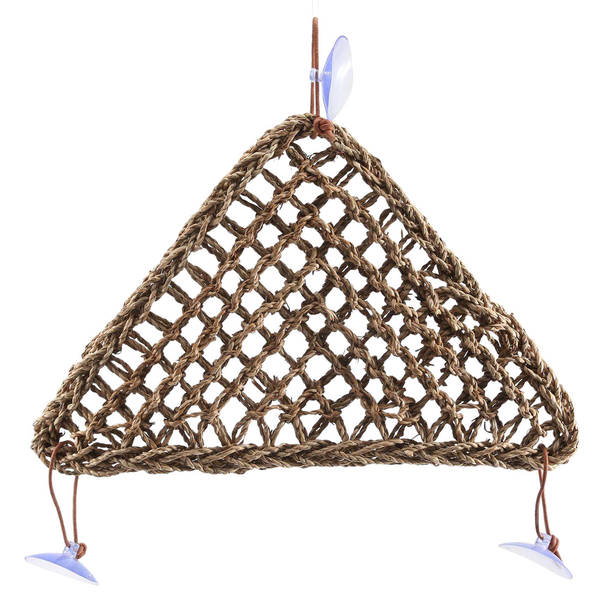 Bearded Dragon Hammock Lizard Lounger 100% Natural Seagrass Fibers