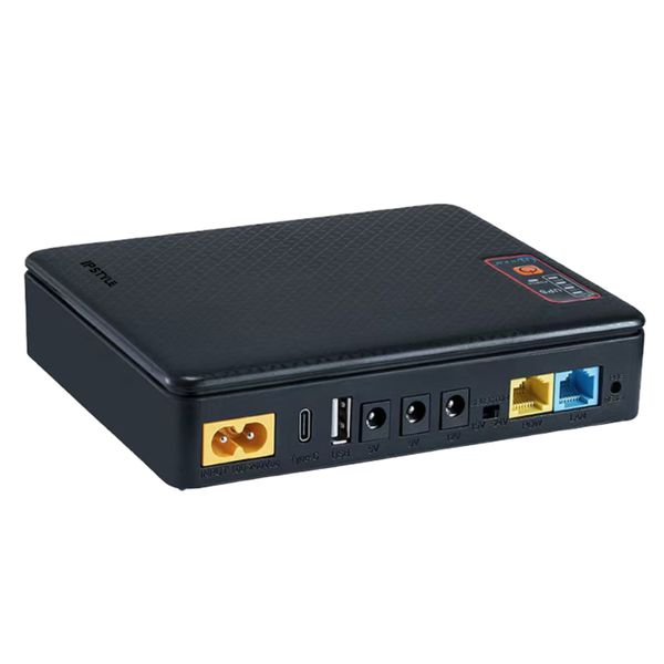 16000mAh DC UPS Mini Uninterruptible Power Supply Backup 18W 5V 9V 12V 220V