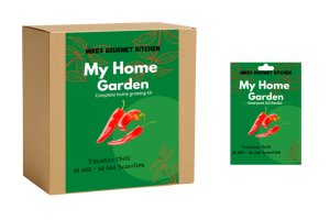Chilli Grow Kit Complete - Tobasco Pepper + Seed pack