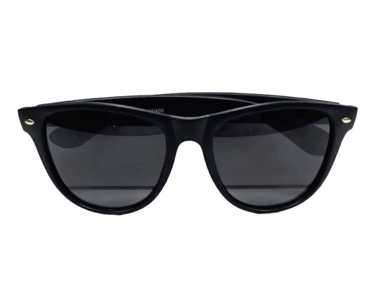 Solar X Polarized Wayfarer Sunglasses Classic Black UV400