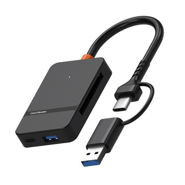 IPSTYLE 8in1 Card Reader Type C USB3.0 to SD TF CF MS Memory Card