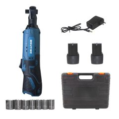 Portable rechargeable ratchet wrench - with two batteries