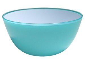 Large Polystyrene Salad Bowl - 25×25×12 cm - 4.1L Capacity