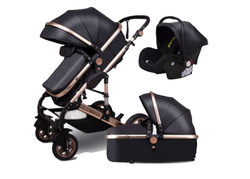 Belecoo Luxury Travel System - PU White