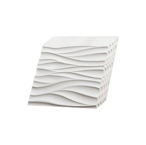 White Line Pattern Design 3D Wall Panels
