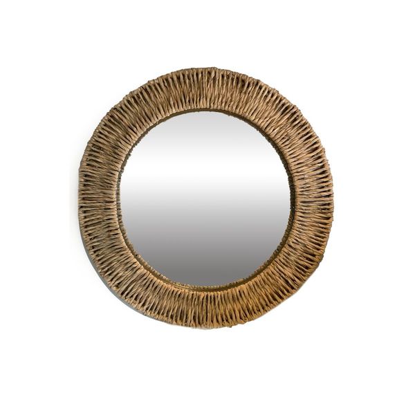 Rattan Mirror