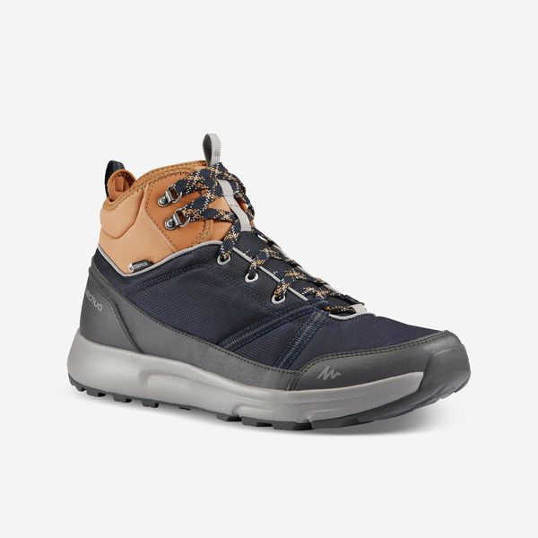Quechua Men's Waterproof Hiking Shoes - NH100 Mid WP