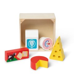 Melissa &amp; Doug Wooden Food Groups Play Set - Dairy