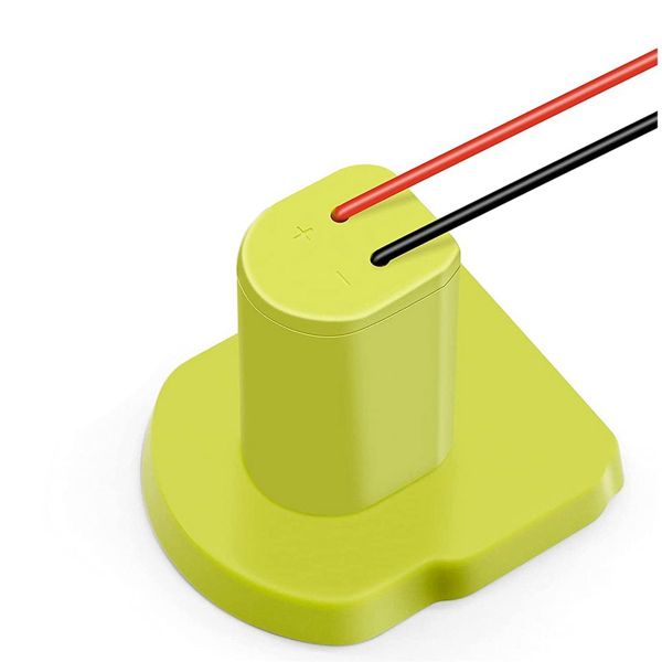 Battery Adapter for + 18V Li-Ion Battery, with 12 Gauge Wire