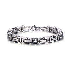 Titanium Link Bracelet(BA-GL330-18-S)