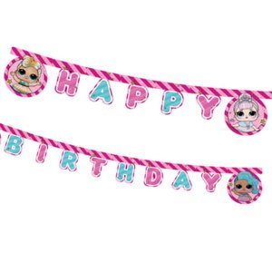 Lol Glitterrati Die-Cut Banner