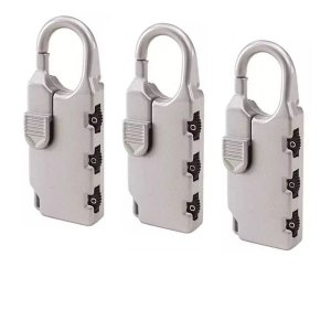 FI- Mini Combination Locks Set of 3 Assorted