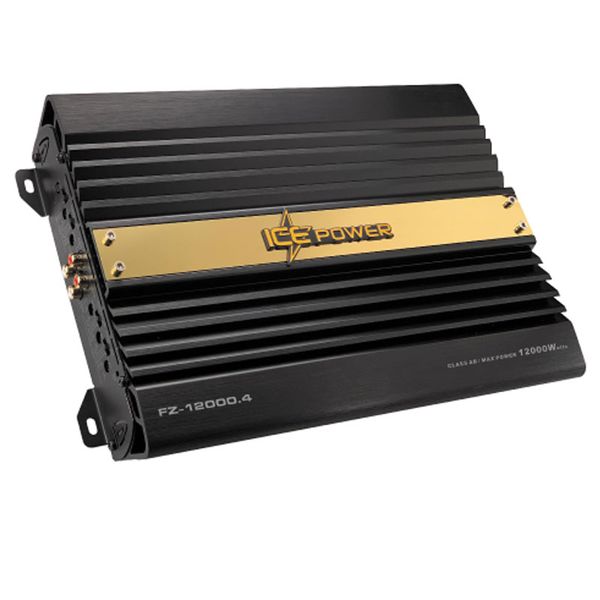 Ice Power 4 Channel Class AB Amplifier FZ-12000.4 4ch Amp 90W X 4 RMS