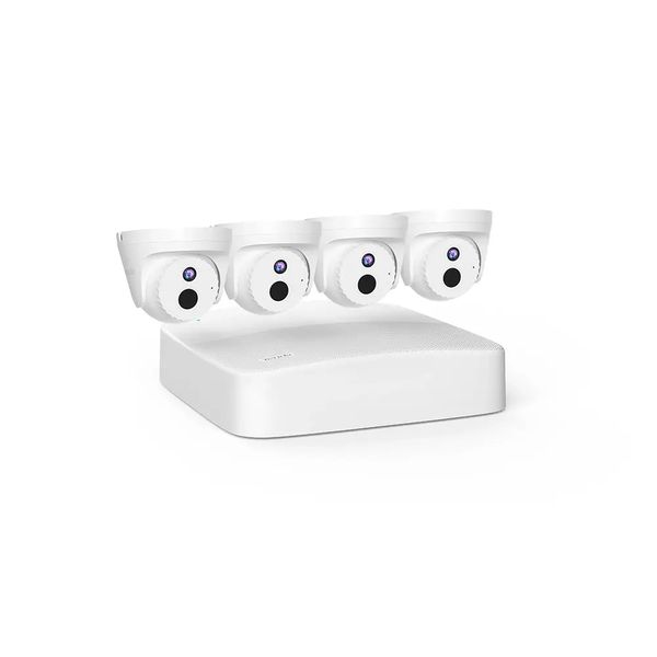 4 Channel PoE HD Video Security Kitt (Without HDD)