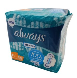 Always Ultra Thin Sanitary Pads - x10 - Normal