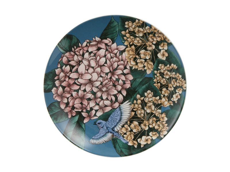 Maxwell and Williams - The Blck Pen Reminisce Coupe Side Plate Floral 19cm Set of 6