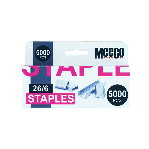 Meeco Staples - 5000 Pieces per Box