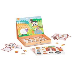 TookyToy Farm Magnetic Box Activity Set with Activity Cards