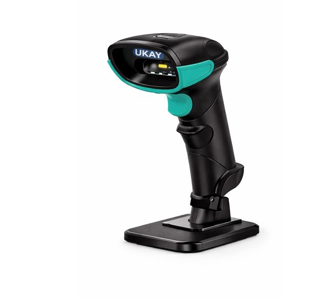 Ukay USB 1D/2D Barcode Scanner Auto Sensor Plug &amp; Play POS Scanner
