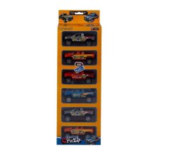 Vehicle Racer Pull Back 6 Pieces Per Pack (2 Pack)
