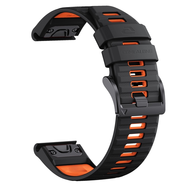 2-Tone Classic 22mm QuickFit Strap Compatible With Garmin Fenix 8(47mm)/7/6