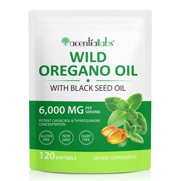 Acentiallabs Wild Oregano Oil Softgels 120P
