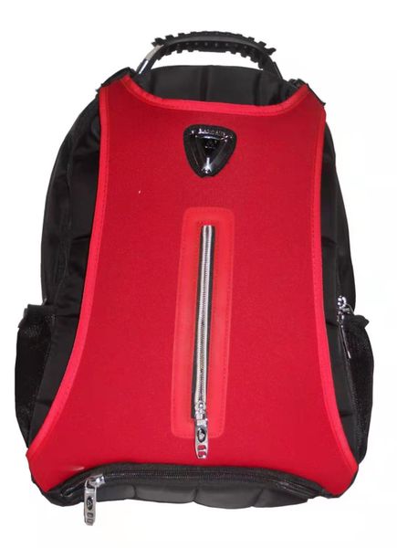 B.W-Backpack Laptop Bag School Bag - Red