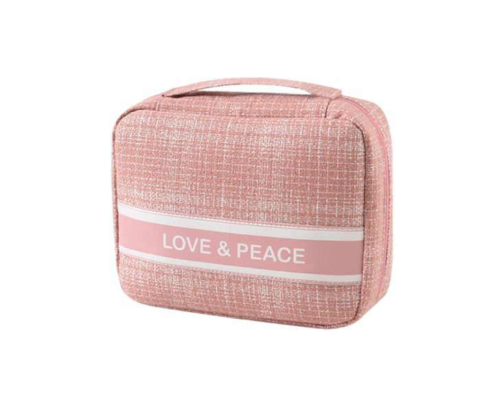 Zipper Closure Versatile Toiletry Bag Makup Cosmetic Organizer Bag