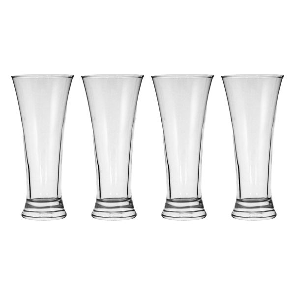 Consol Berlin Pilsner Glass 4 Pack, (320ml)
