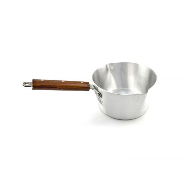 Milk Pan Aluminium with Wooden Handle