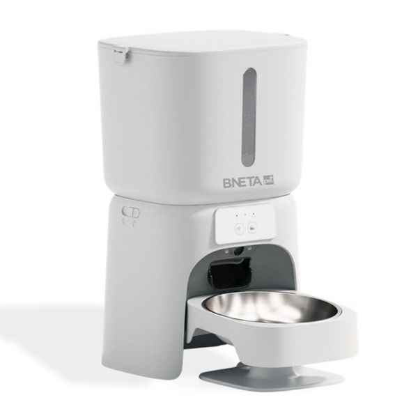 BNETA F24-C Smart WiFi Automatic Pet Feeder HD Camera, App Control - 6L