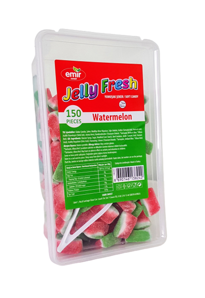 Watermelon Slices - Tub of 150 - (1kg)