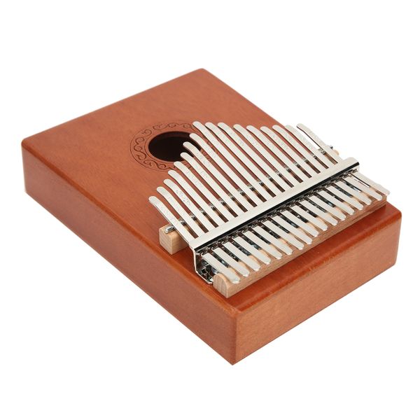 Mini Mahogany Kalimba 17 Key Portable Thumb Piano