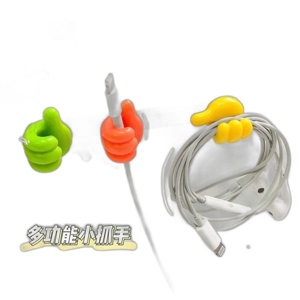 Creative Thumb Data Cable Organizer